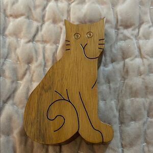 Handmade Wooden Cat box